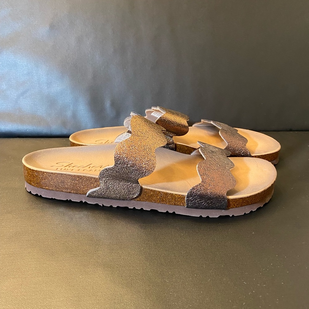 SKECHERS Copper Color Sandals (NWOT) - Picture 3 of 8